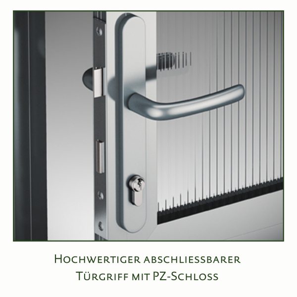 Gewächshaus Linea II, anthrazit-grau – Bild 6