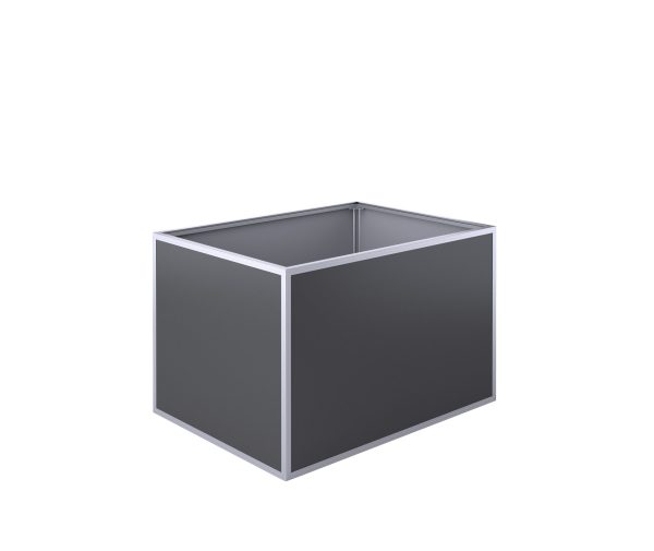 Aluminium verhoogd bed 130, profielsysteem "pressblank - Afbeelding 3