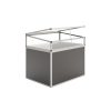 Aluminium verhoogd bed 130, profielsysteem "pressblank - Afbeelding 5
