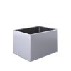 Aluminium verhoogd bed 130, profielsysteem "pressblank - Afbeelding 4