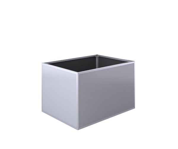 Aluminium verhoogd bed 130, profielsysteem "pressblank - Afbeelding 4