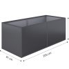 Aluminium verhoogd bed 210, "antracietgrijs" profielsysteem - Afbeelding 5