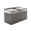 Aluminium verhoogd bed 210, "antracietgrijs" profielsysteem - Afbeelding 3