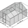 Carnation IV greenhouse, anthracite-grey - Image 3