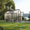 Novum III greenhouse, HKP only, anthracite-grey